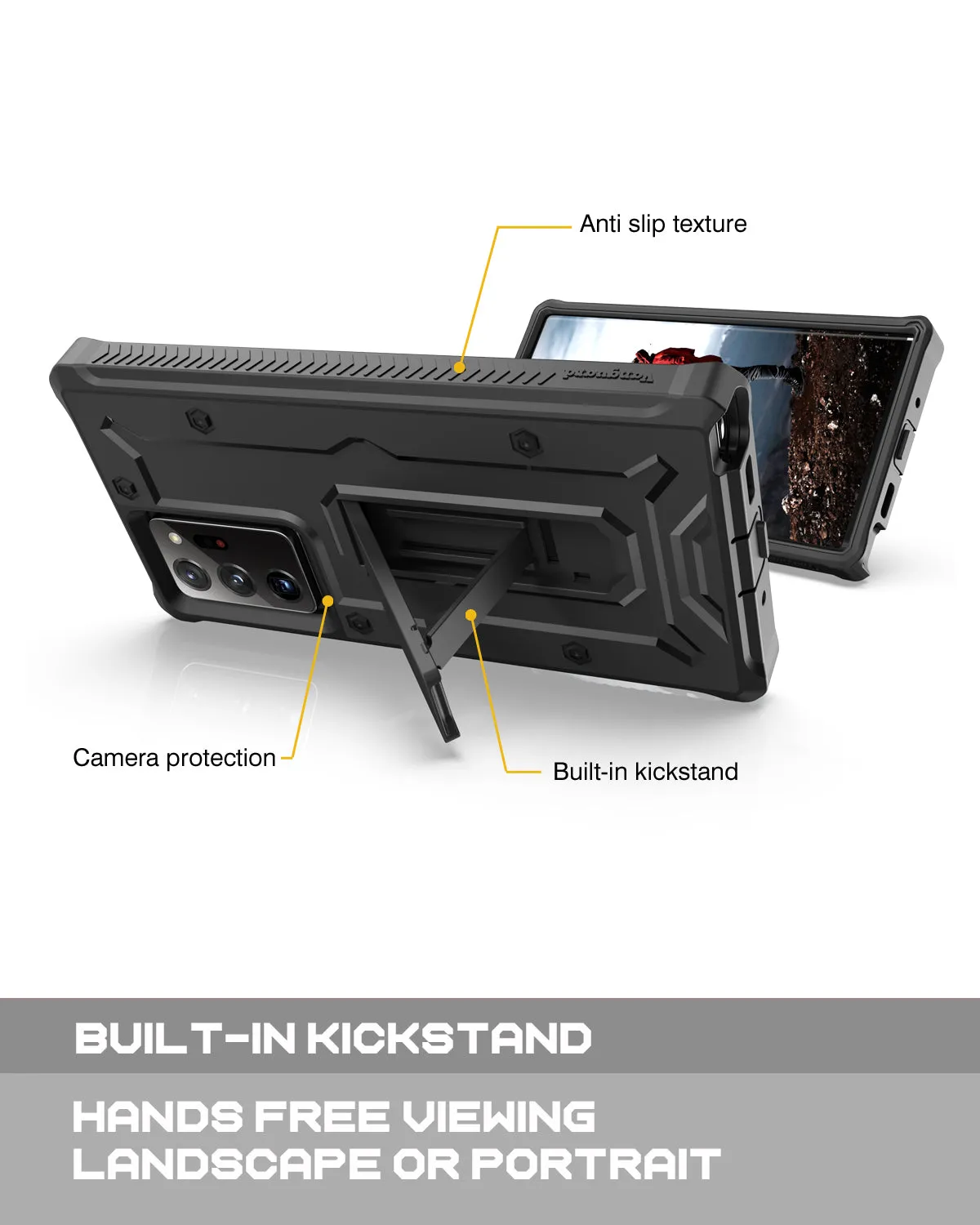 Galaxy Note 20 Ultra 5G Case - Military Grade - ArmadilloTek Series