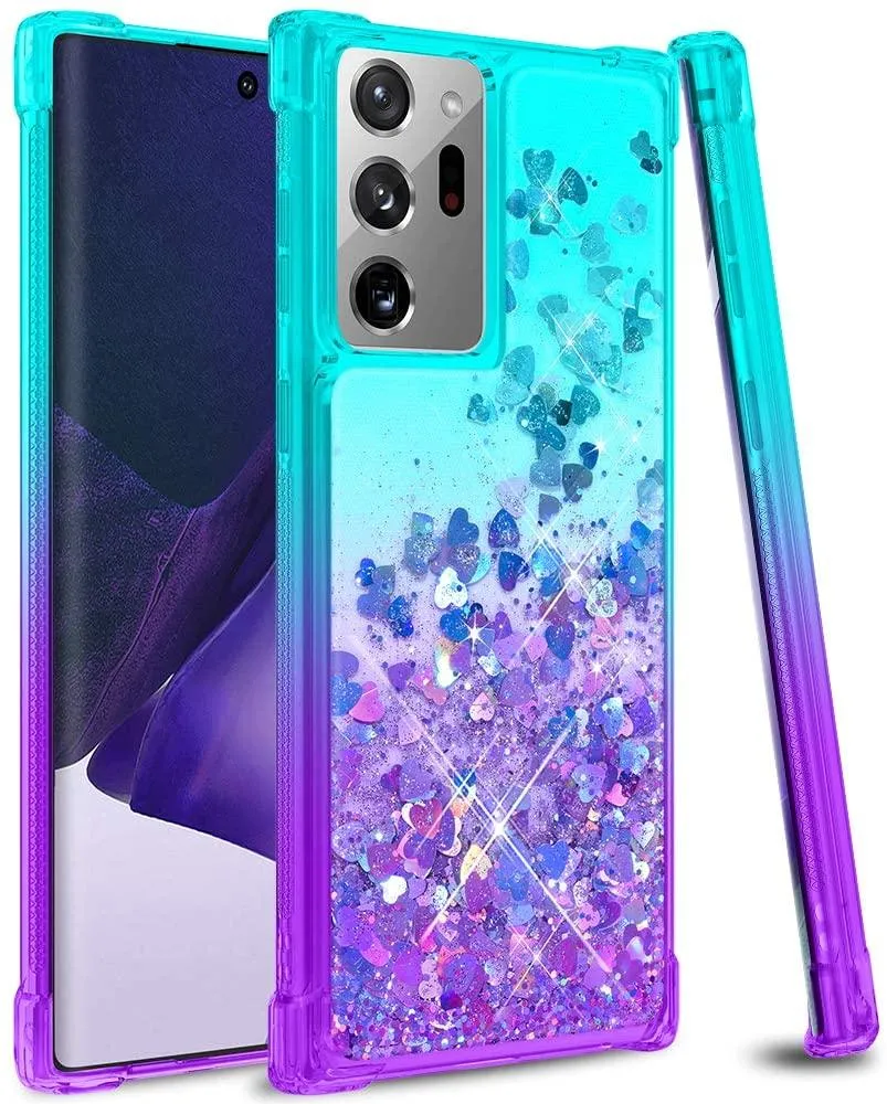 Galaxy Note 20 Ultra Glitter Case | Liquid Women Bling Case