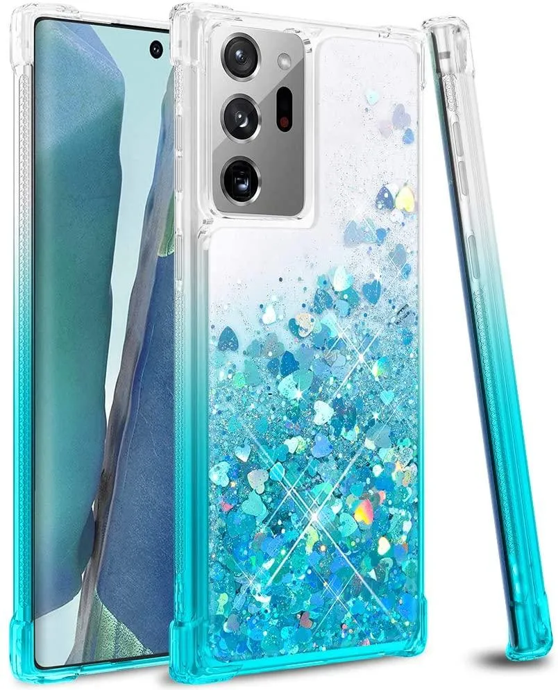 Galaxy Note 20 Ultra Glitter Case | Liquid Women Bling Case