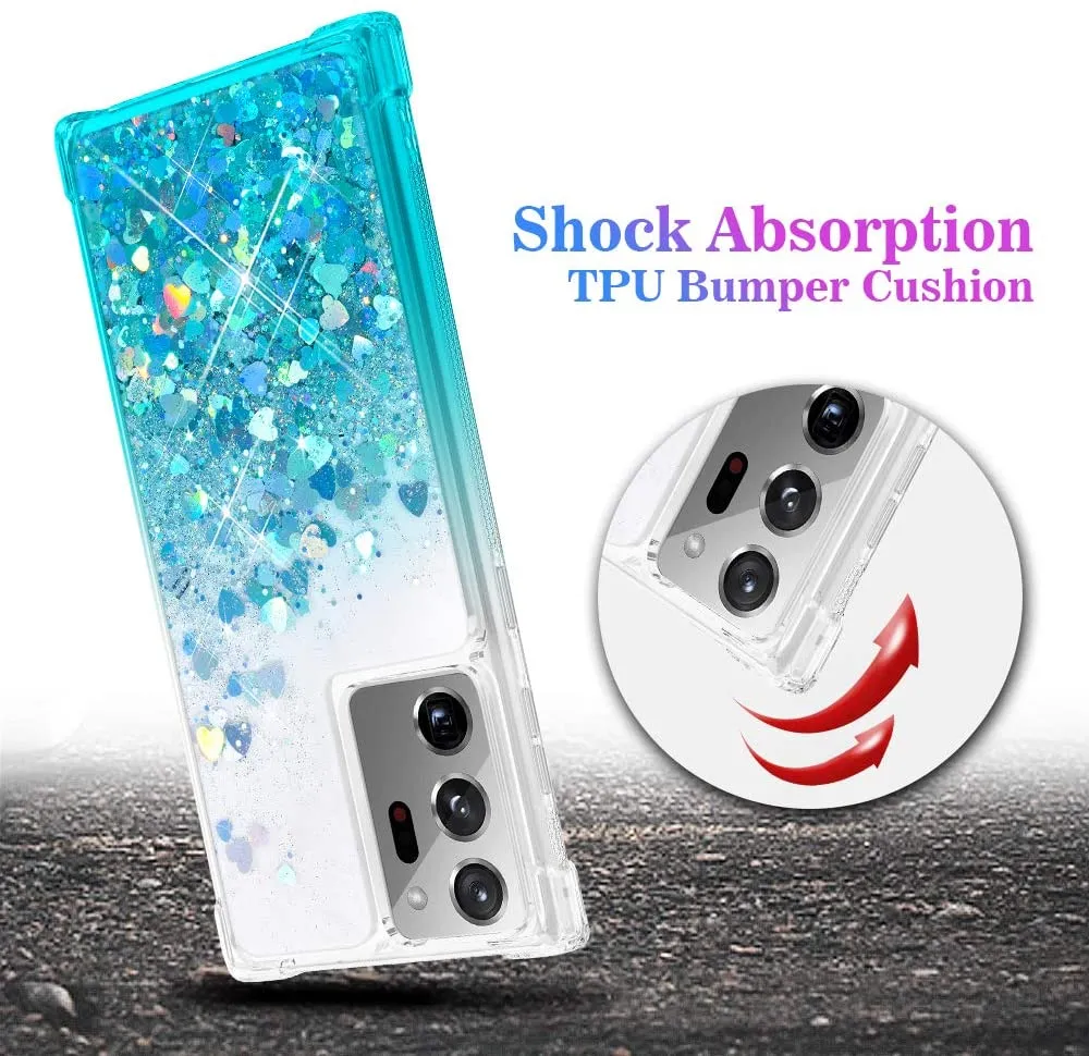 Galaxy Note 20 Ultra Glitter Case | Liquid Women Bling Case