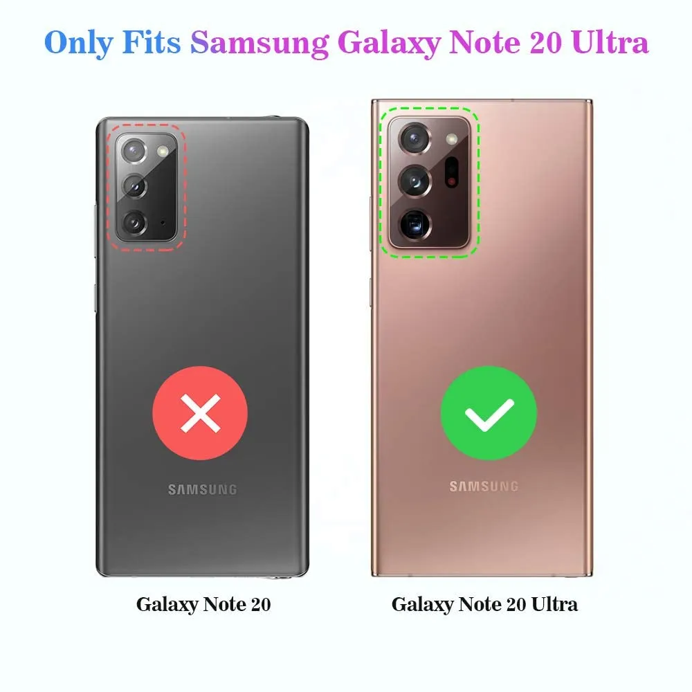 Galaxy Note 20 Ultra Glitter Case | Liquid Women Bling Case
