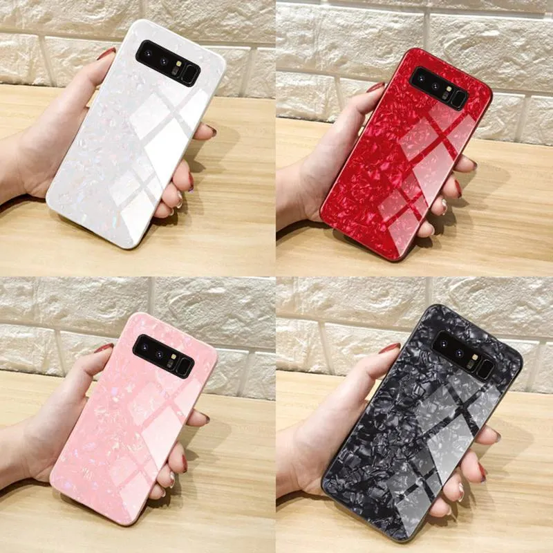 Galaxy Note 8 Dream Shell Series Textured Marble Case