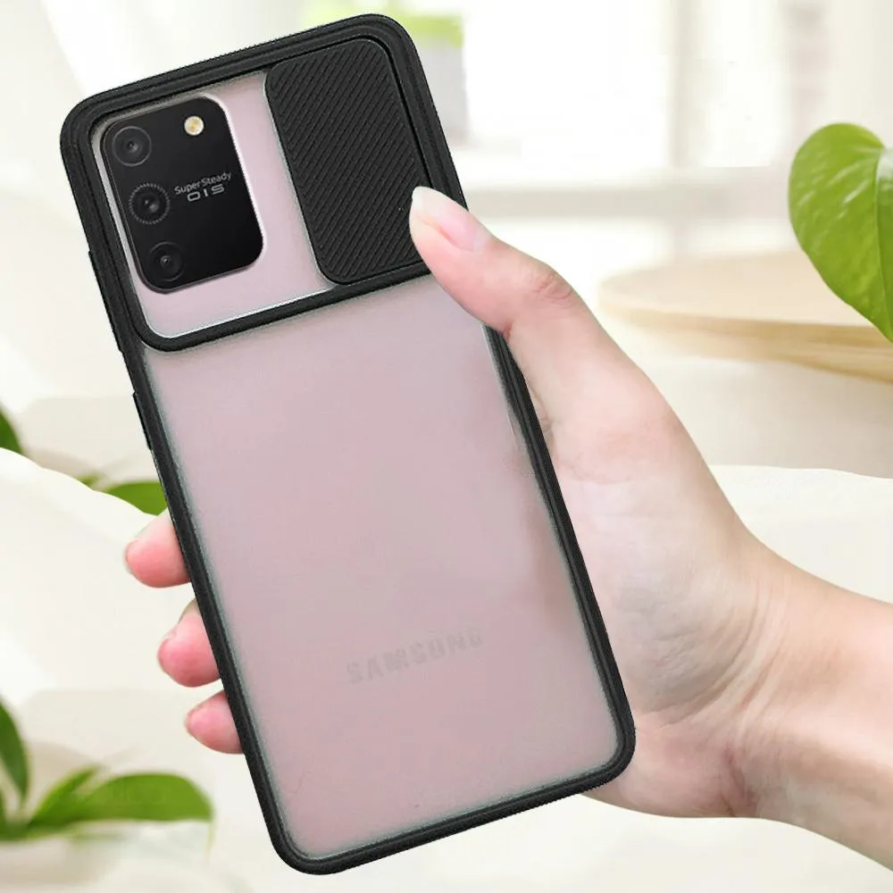 Galaxy S10 Lite Camera Lens Slide Protection Matte Case