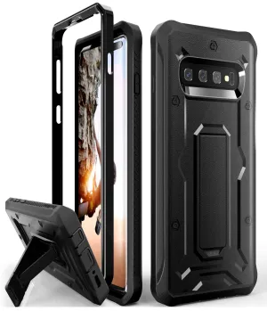 Galaxy S10 Plus Case - Military Grade - ArmadilloTek Series-Black