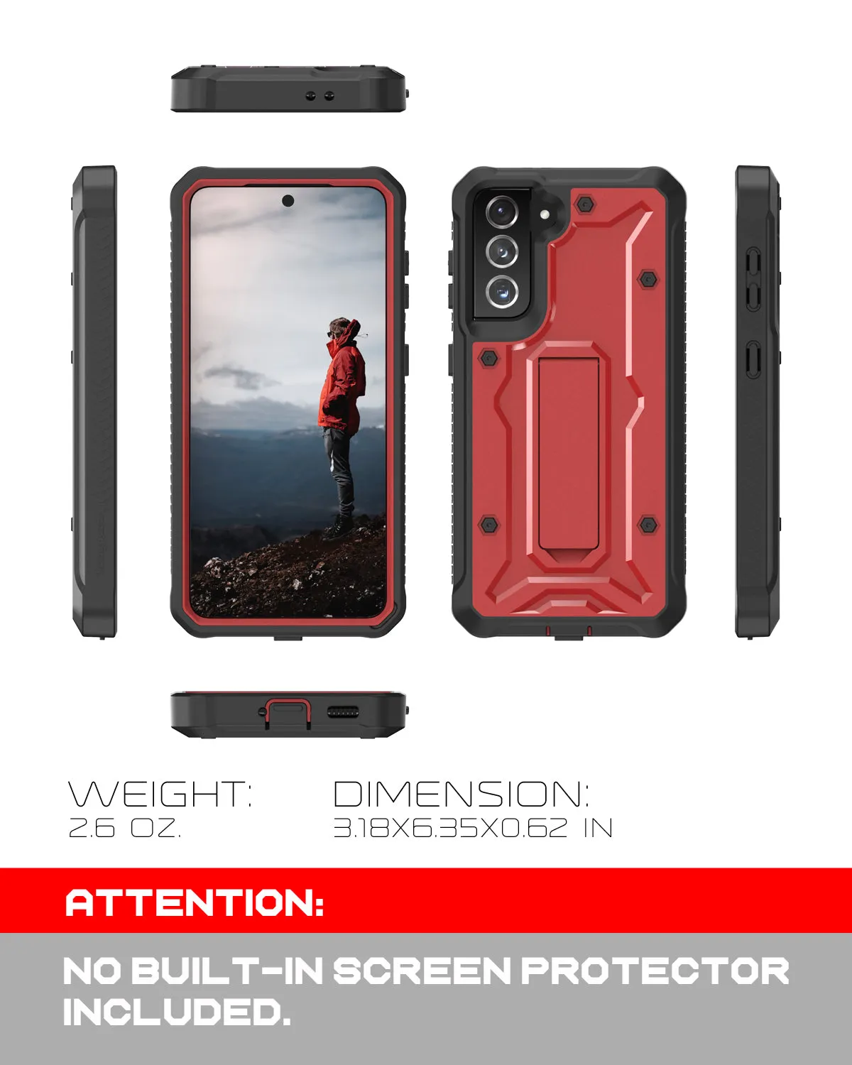 Galaxy S21 Case - Military Grade - ArmadilloTek Series