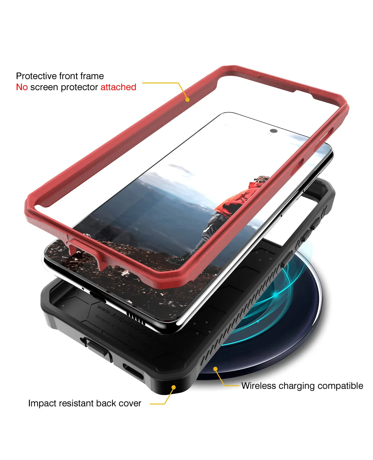 Galaxy S21 Case - Military Grade - ArmadilloTek Series