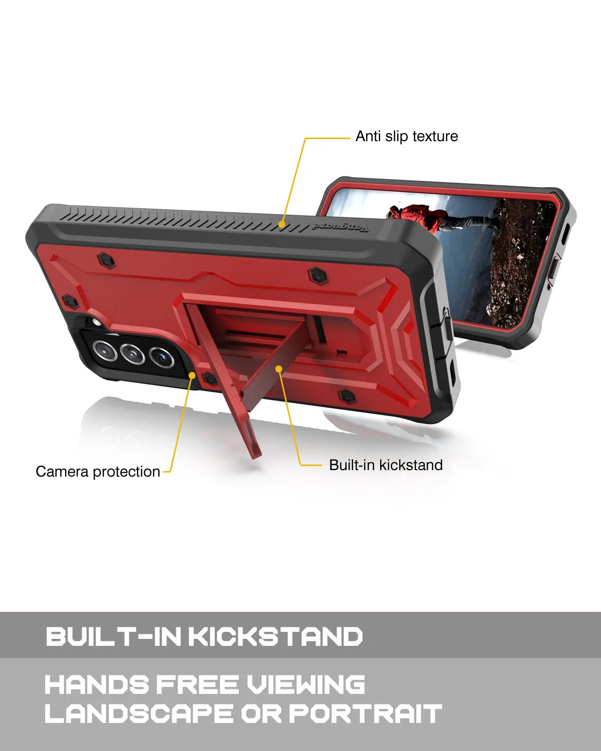 Galaxy S21 Case - Military Grade - ArmadilloTek Series