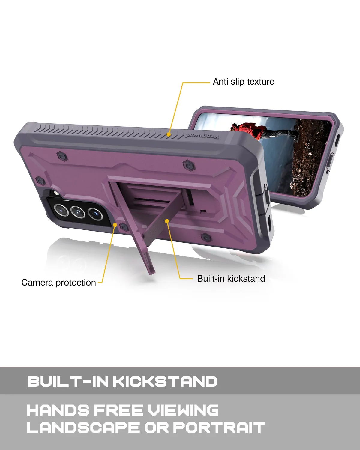 Galaxy S21 Case - Military Grade - ArmadilloTek Series