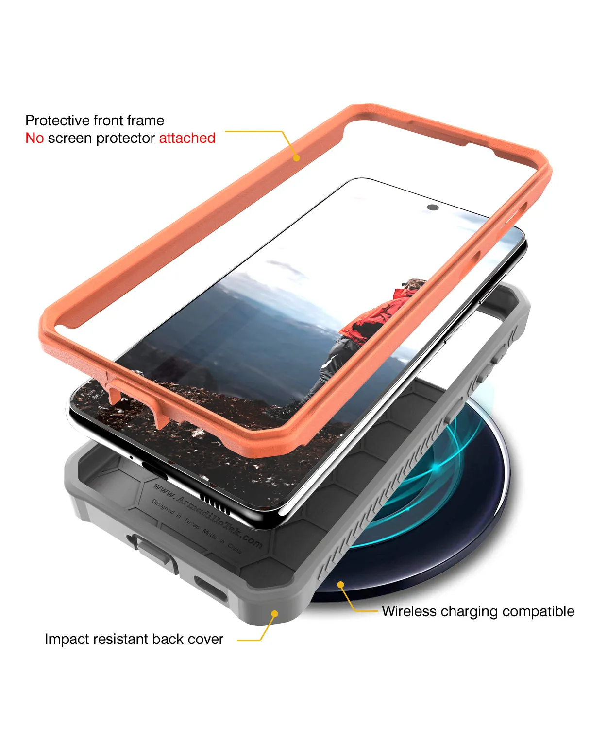 Galaxy S21 Case - Military Grade - ArmadilloTek Series