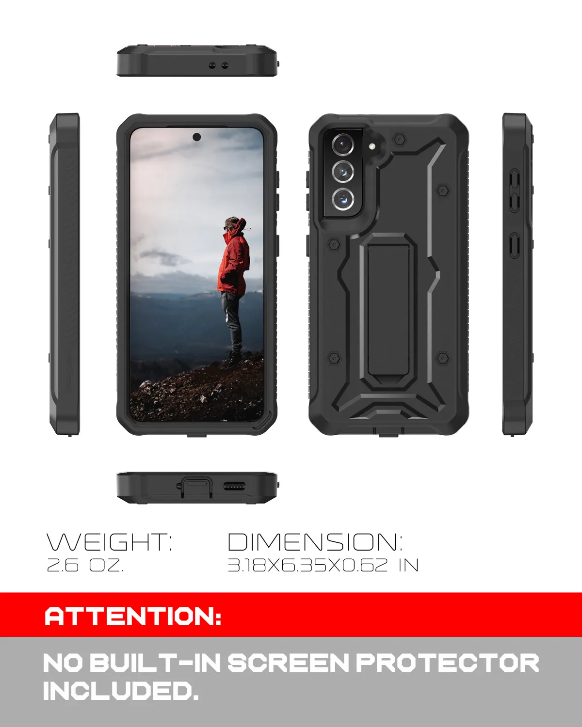 Galaxy S21 Case - Military Grade - ArmadilloTek Series