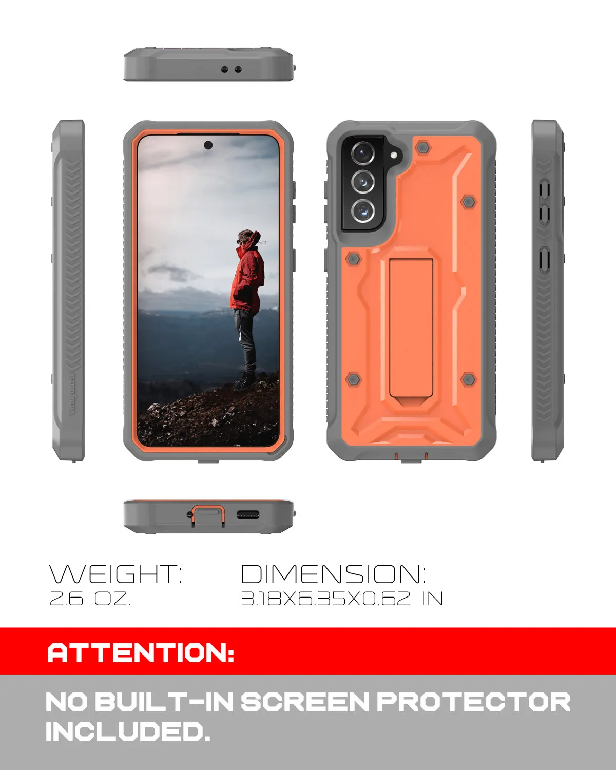 Galaxy S21 Case - Military Grade - ArmadilloTek Series