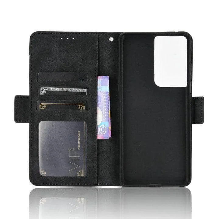 Galaxy S21 Removable Card Slot Leather Cover