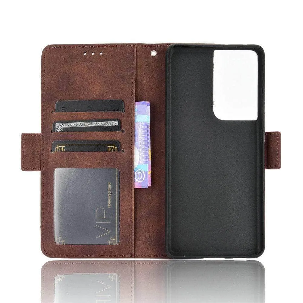 Galaxy S21 Removable Card Slot Leather Cover
