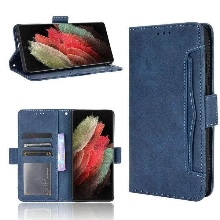 Galaxy S21 Removable Card Slot Leather Cover