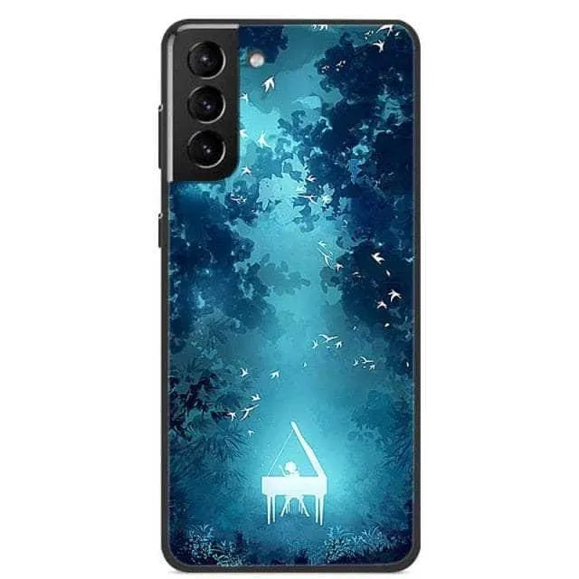 Galaxy S22 Luxury Soft Silicone Back Cover