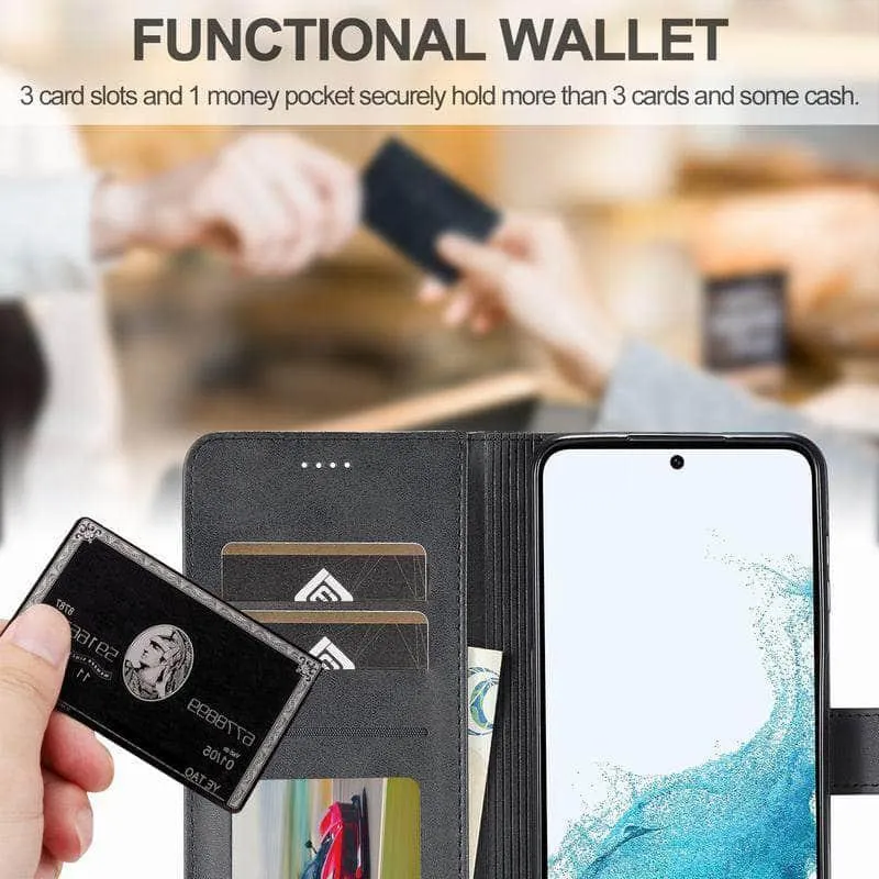 Galaxy S23 FE Flip Magnetic Wallet Cover