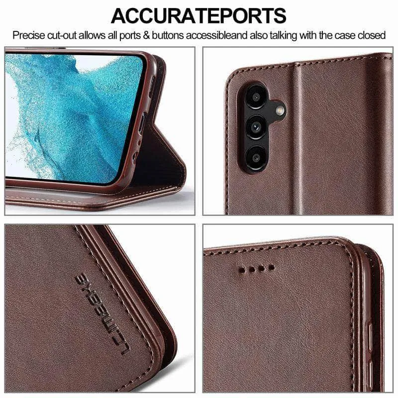 Galaxy S23 FE Flip Magnetic Wallet Cover