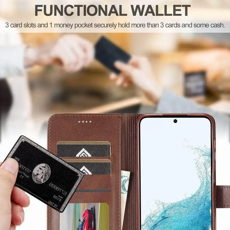 Galaxy S23 FE Flip Magnetic Wallet Cover
