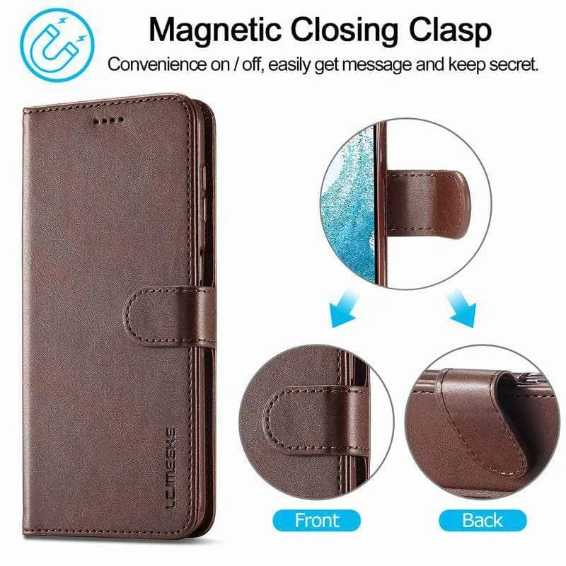 Galaxy S23 FE Flip Magnetic Wallet Cover
