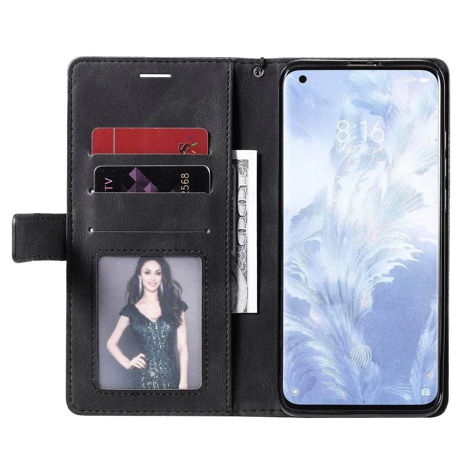 Galaxy S23 FE Wallet Flip Vegan Leather Case