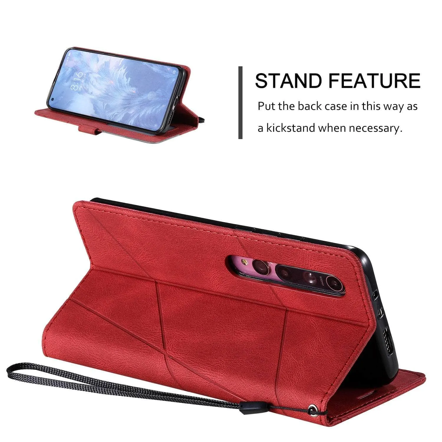 Galaxy S23 FE Wallet Flip Vegan Leather Case