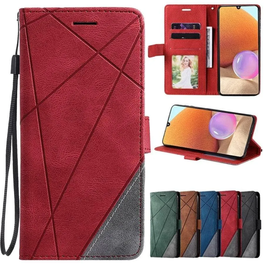 Galaxy S23 FE Wallet Flip Vegan Leather Case