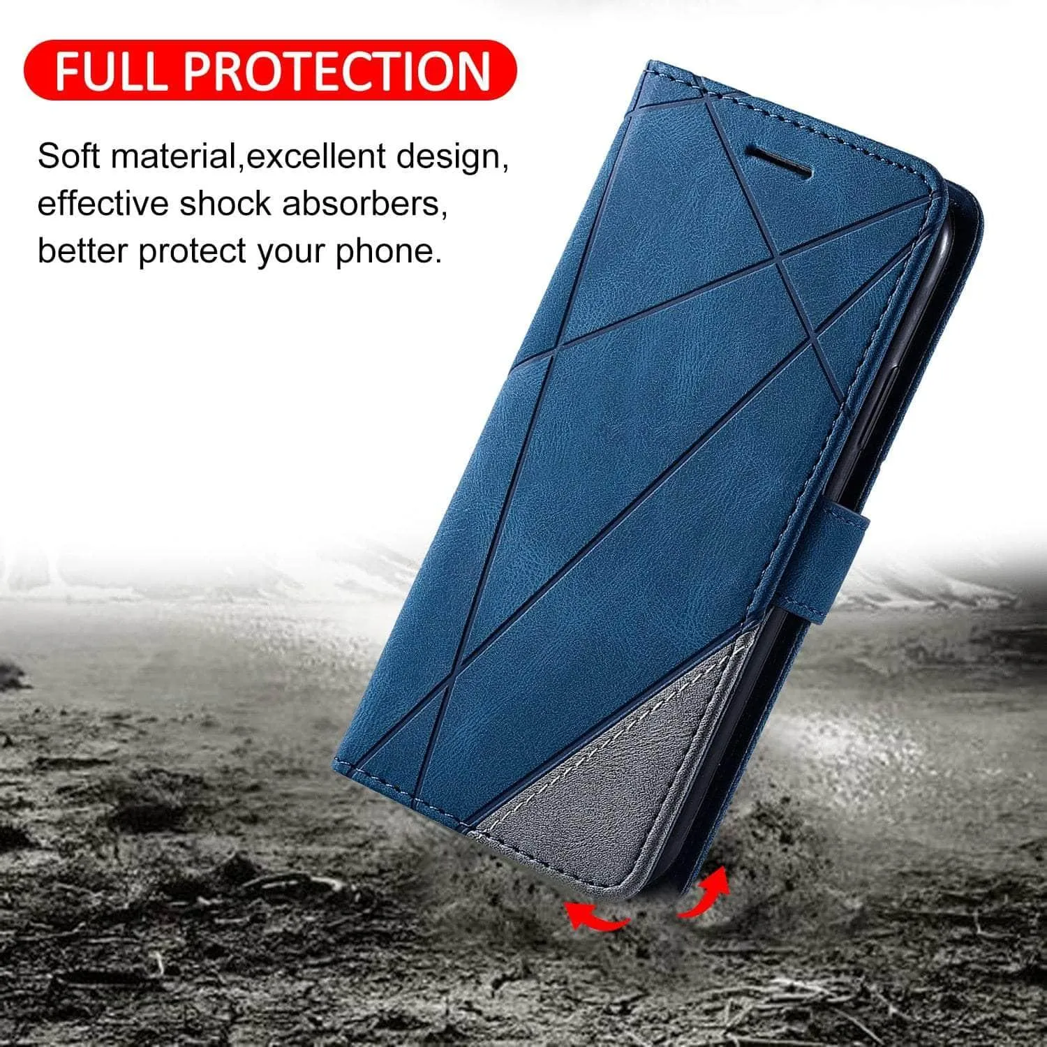 Galaxy S23 FE Wallet Flip Vegan Leather Case