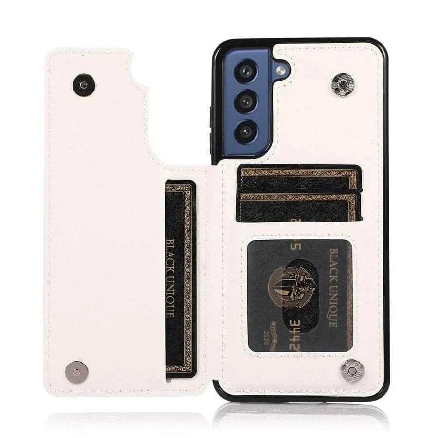 Galaxy S23 Luxury Slim Fit Wallet Leather Case