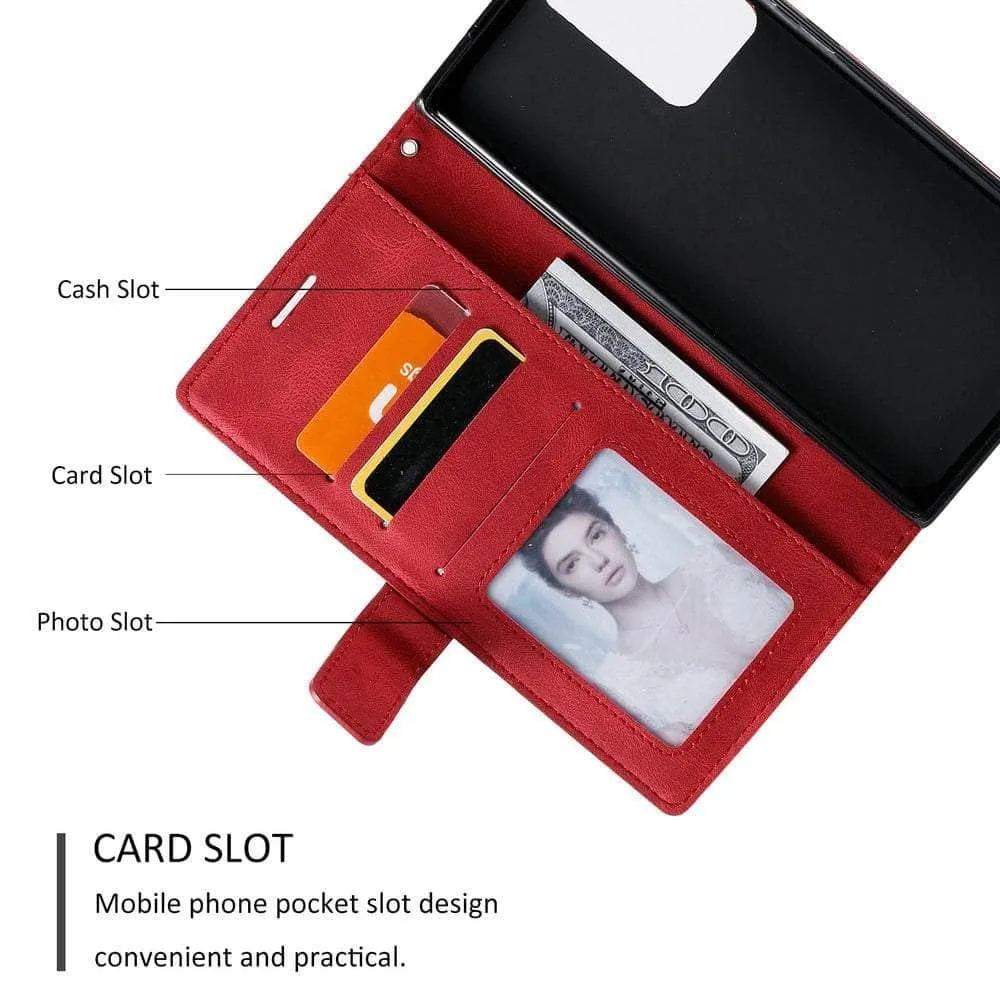 Galaxy S23 Plus Leather Business Wallet Book