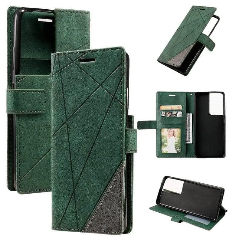 Galaxy S23 Plus Leather Business Wallet Book
