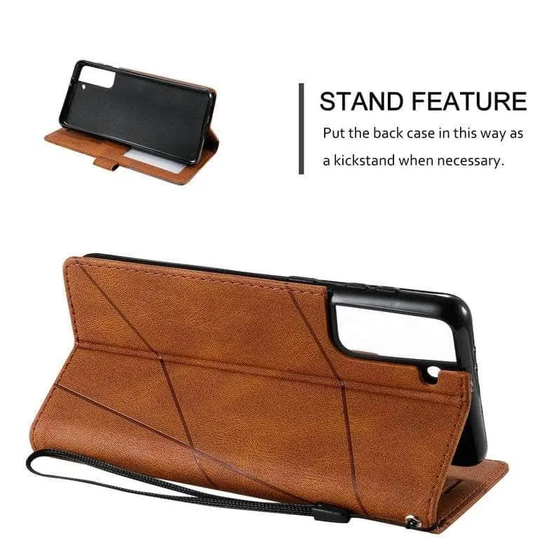 Galaxy S23 Plus Leather Business Wallet Book