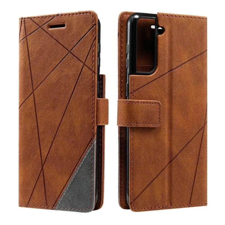 Galaxy S23 Plus Leather Business Wallet Book