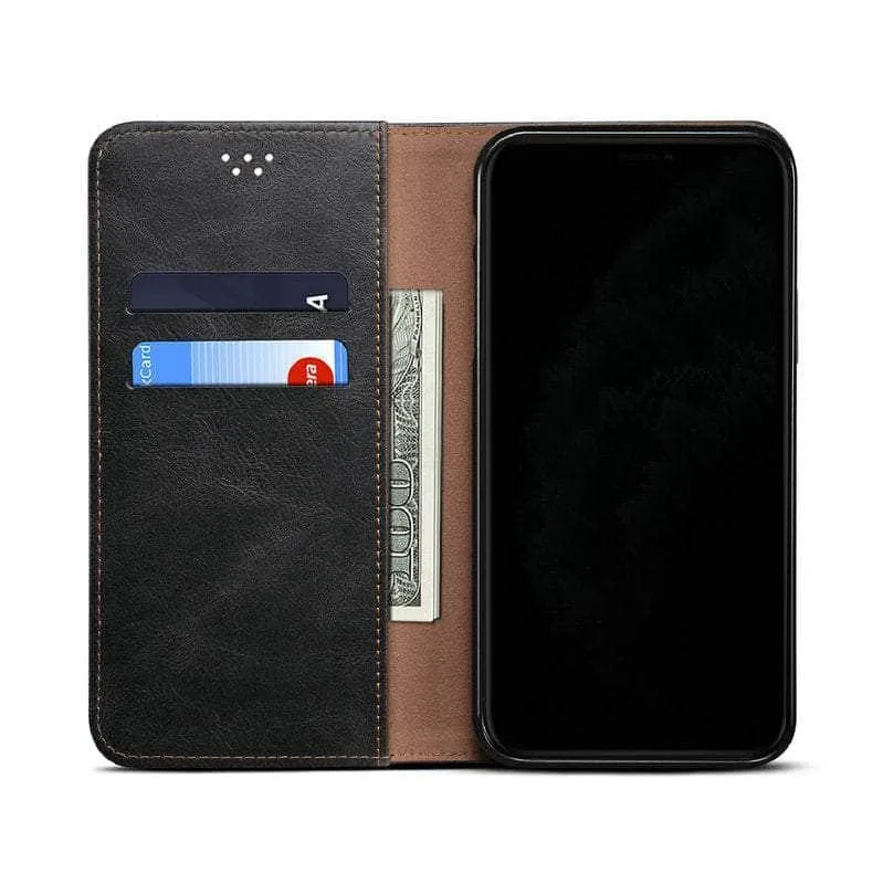 Galaxy S23 Plus Leather Texture Magnet Book Cover