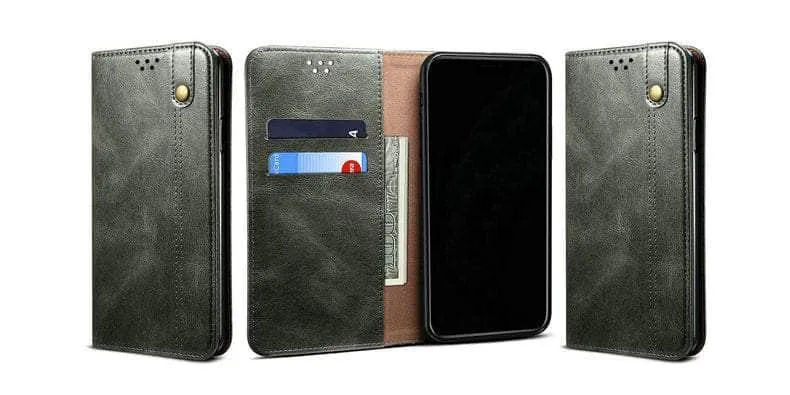 Galaxy S23 Plus Leather Texture Magnet Book Cover