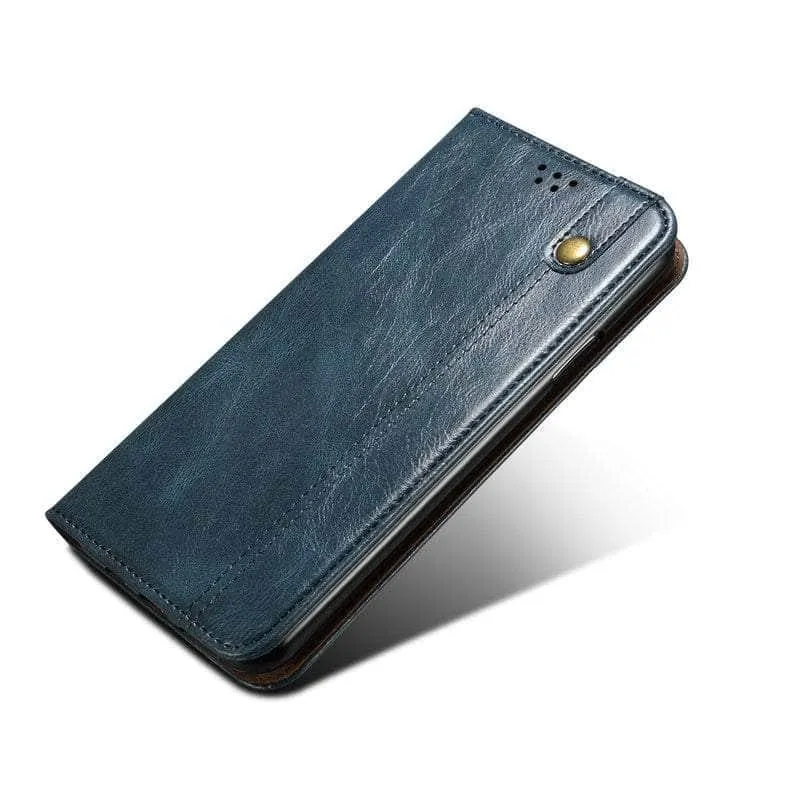Galaxy S23 Plus Leather Texture Magnet Book Cover