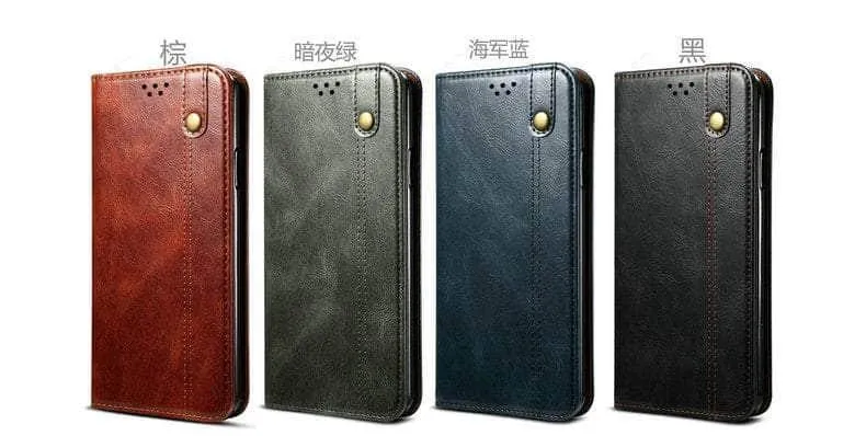 Galaxy S23 Plus Leather Texture Magnet Book Cover
