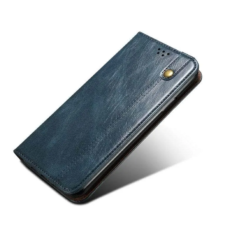 Galaxy S23 Plus Leather Texture Magnet Book Cover