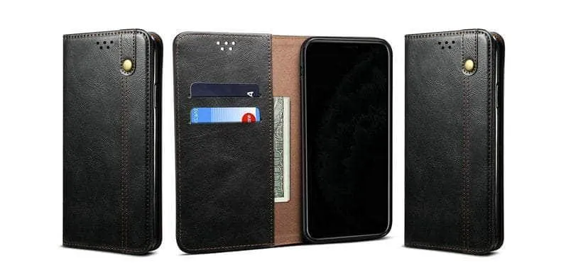 Galaxy S23 Plus Leather Texture Magnet Book Cover