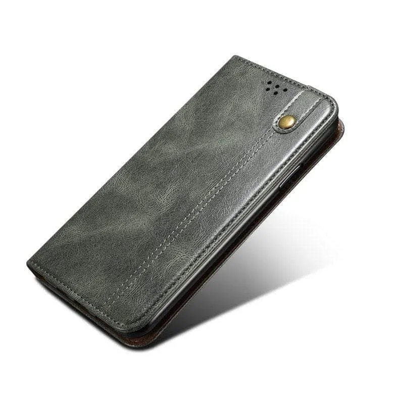 Galaxy S23 Plus Leather Texture Magnet Book Cover
