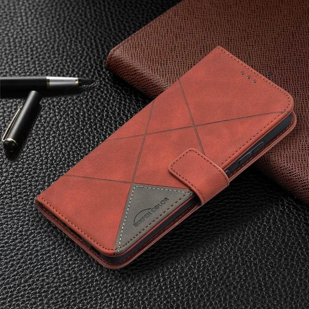 Galaxy S23 Wallet Flip Leather Case
