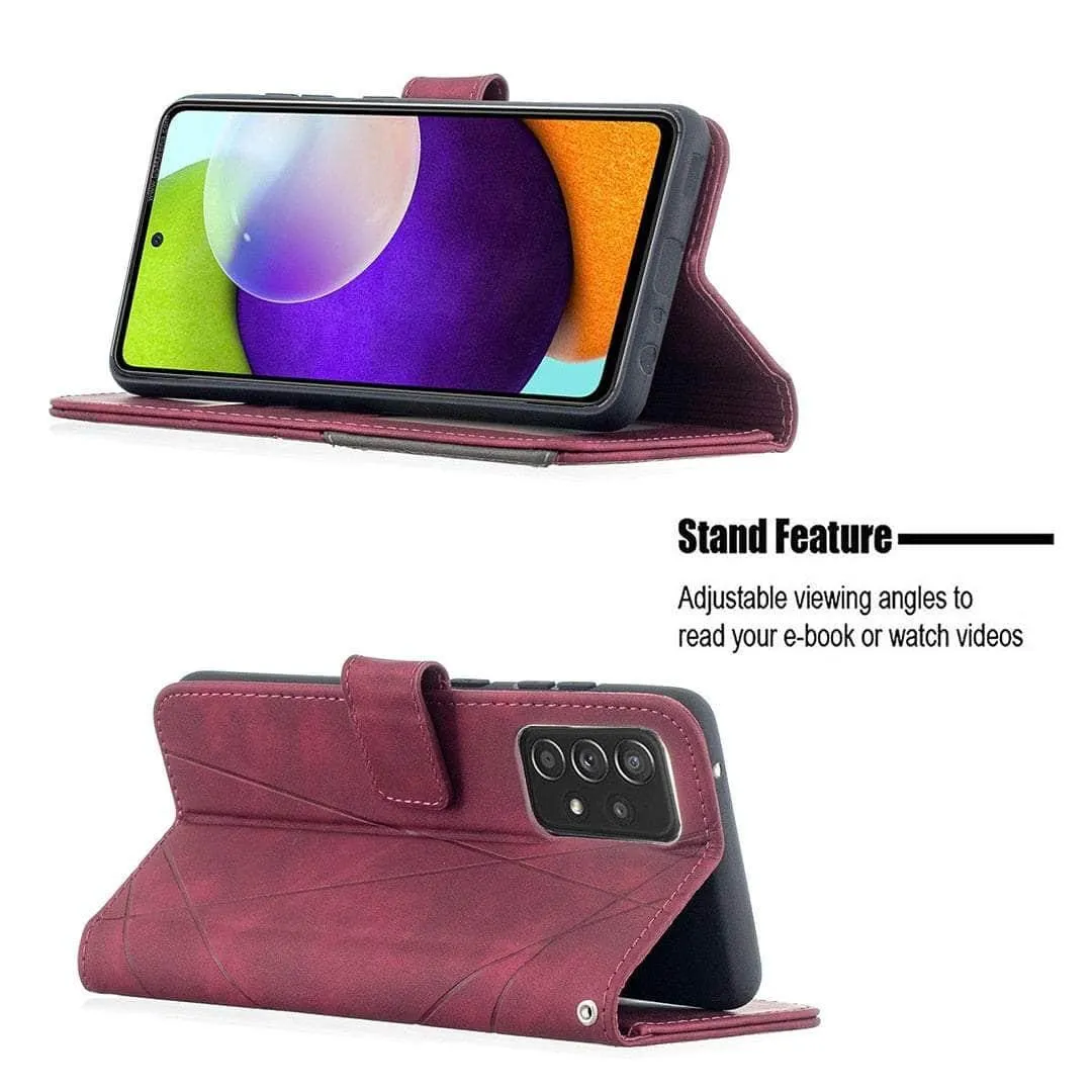 Galaxy S23 Wallet Flip Leather Case