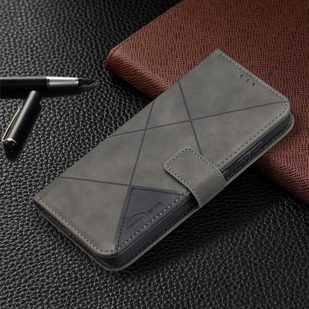 Galaxy S23 Wallet Flip Leather Case