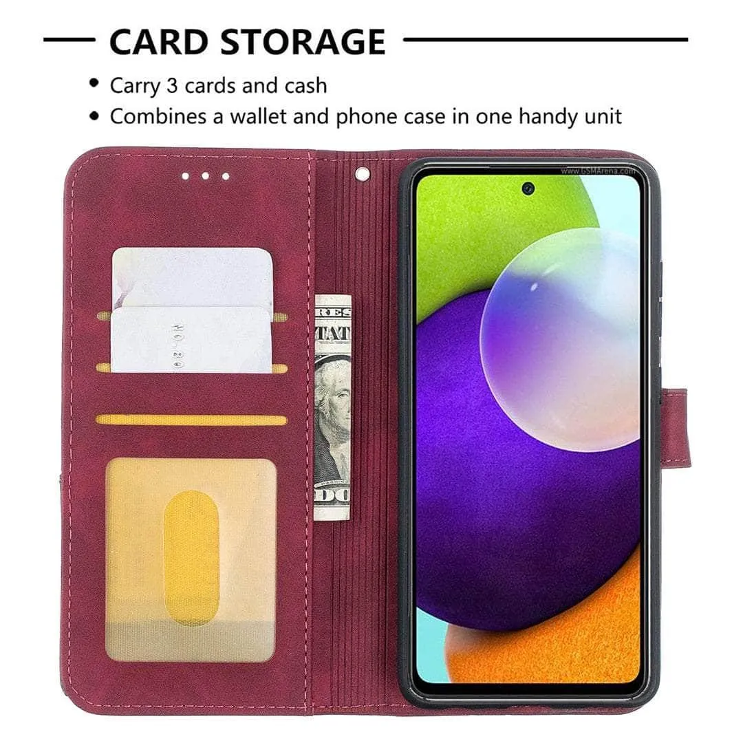 Galaxy S23 Wallet Flip Leather Case
