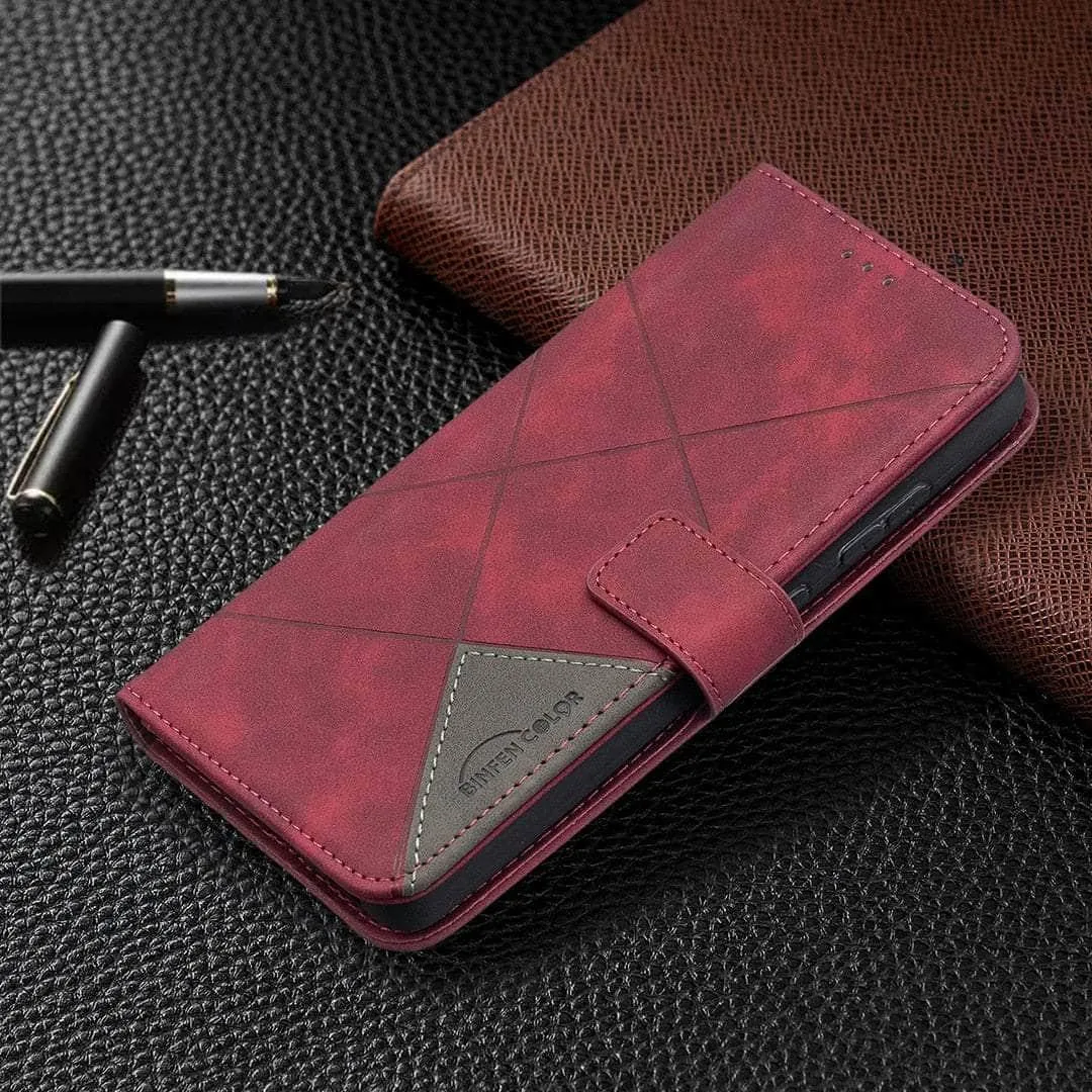 Galaxy S23 Wallet Flip Leather Case