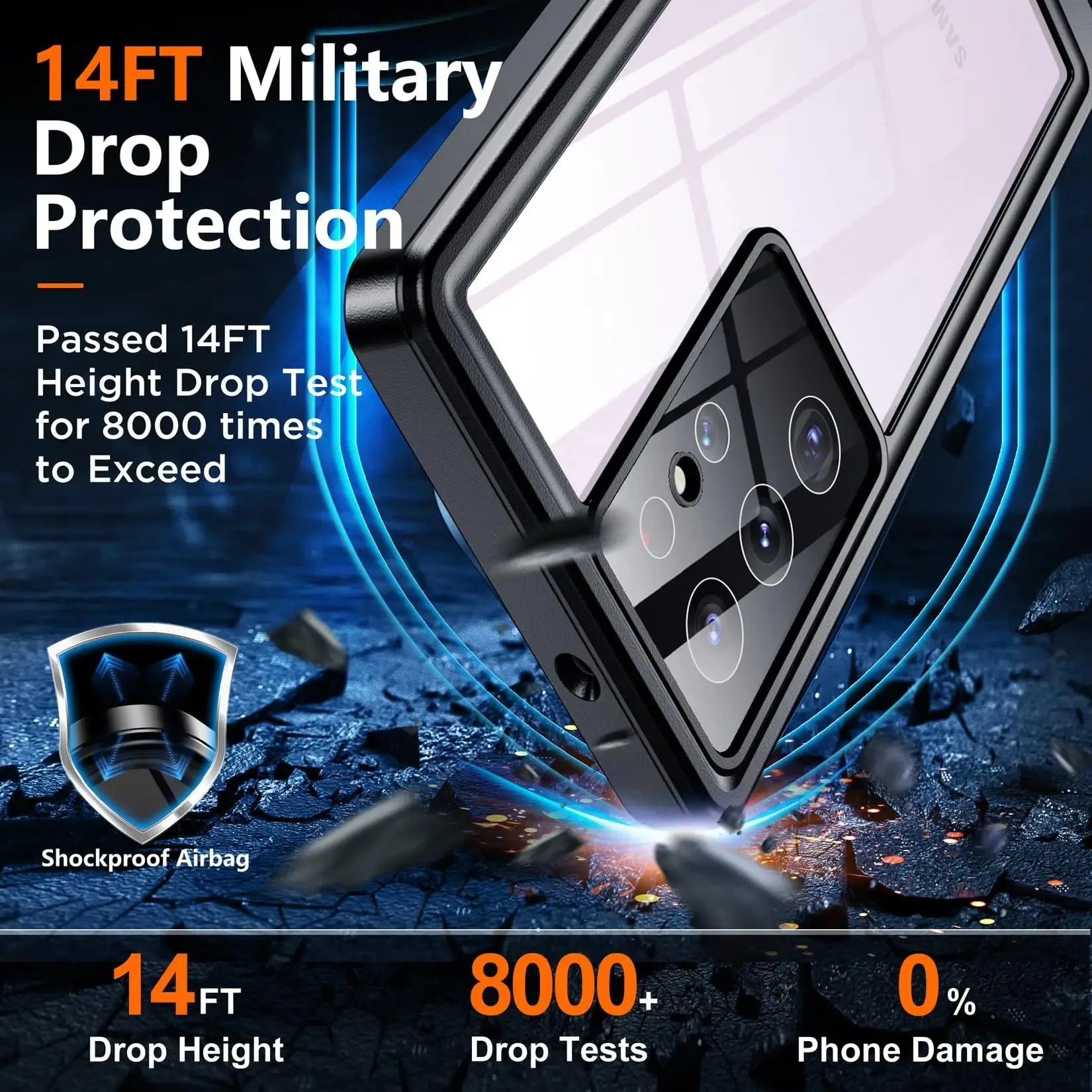 Galaxy S24 IP68 Shellbox Waterproof Case