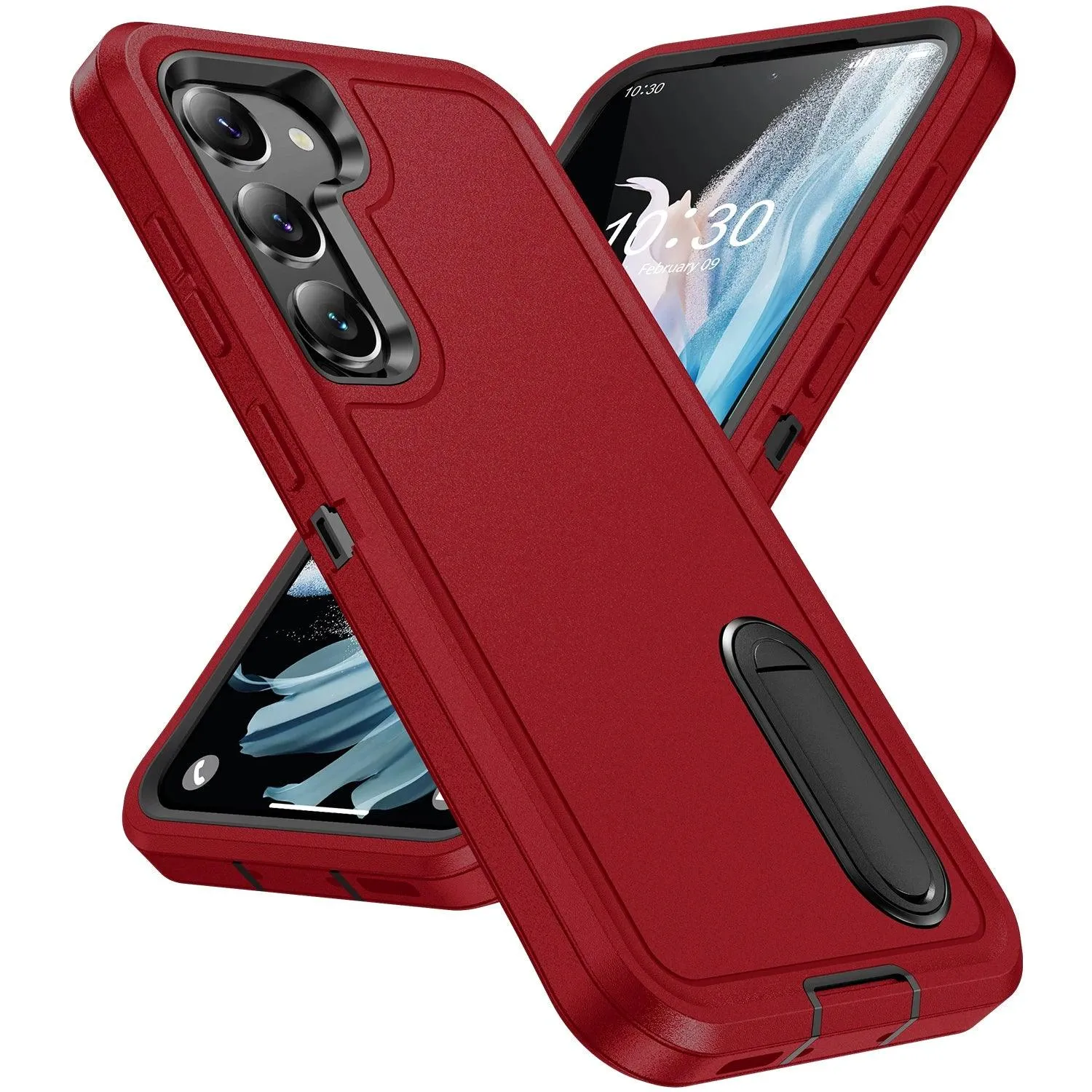 Galaxy S24 Ultra Anti-Dust Kickstand Rugged Case