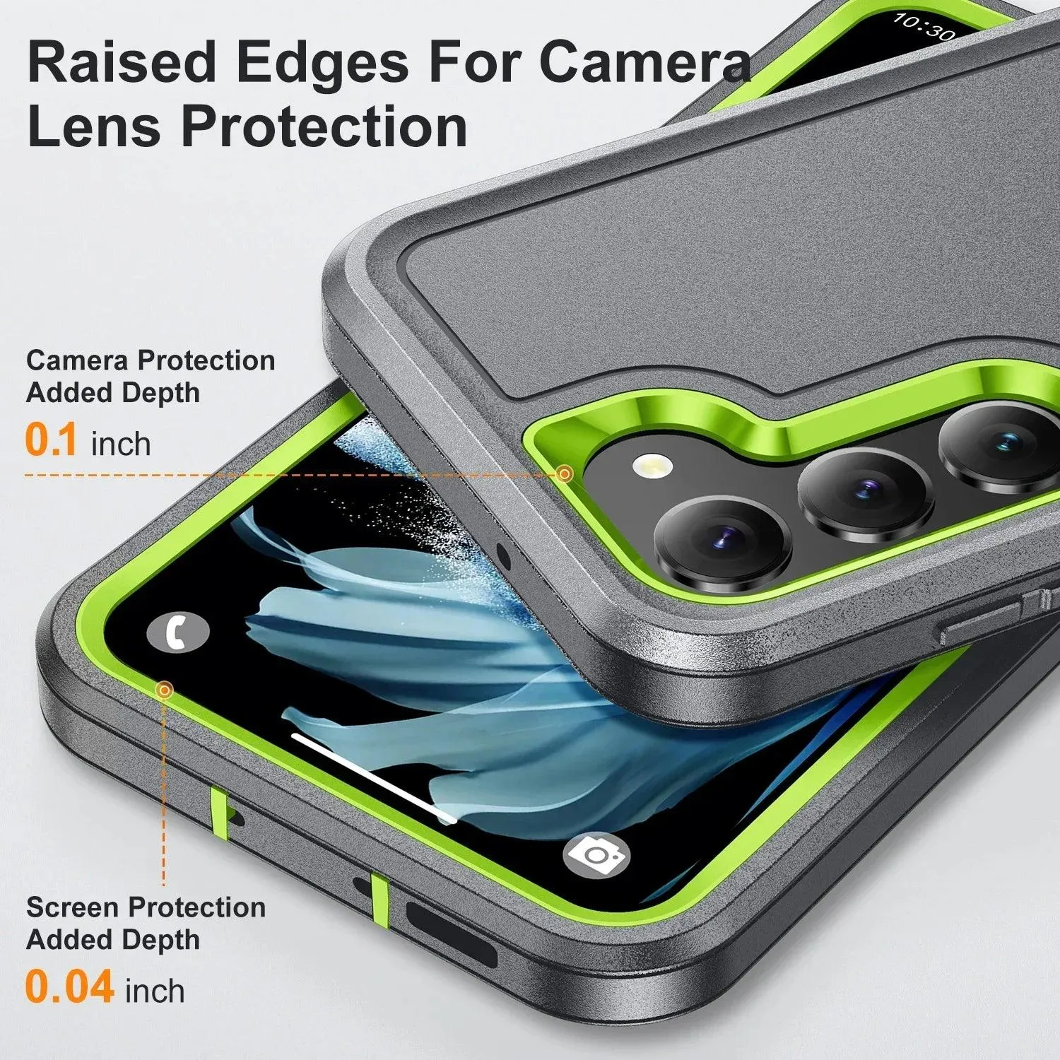 Galaxy S24 Ultra Anti-Dust Kickstand Rugged Case