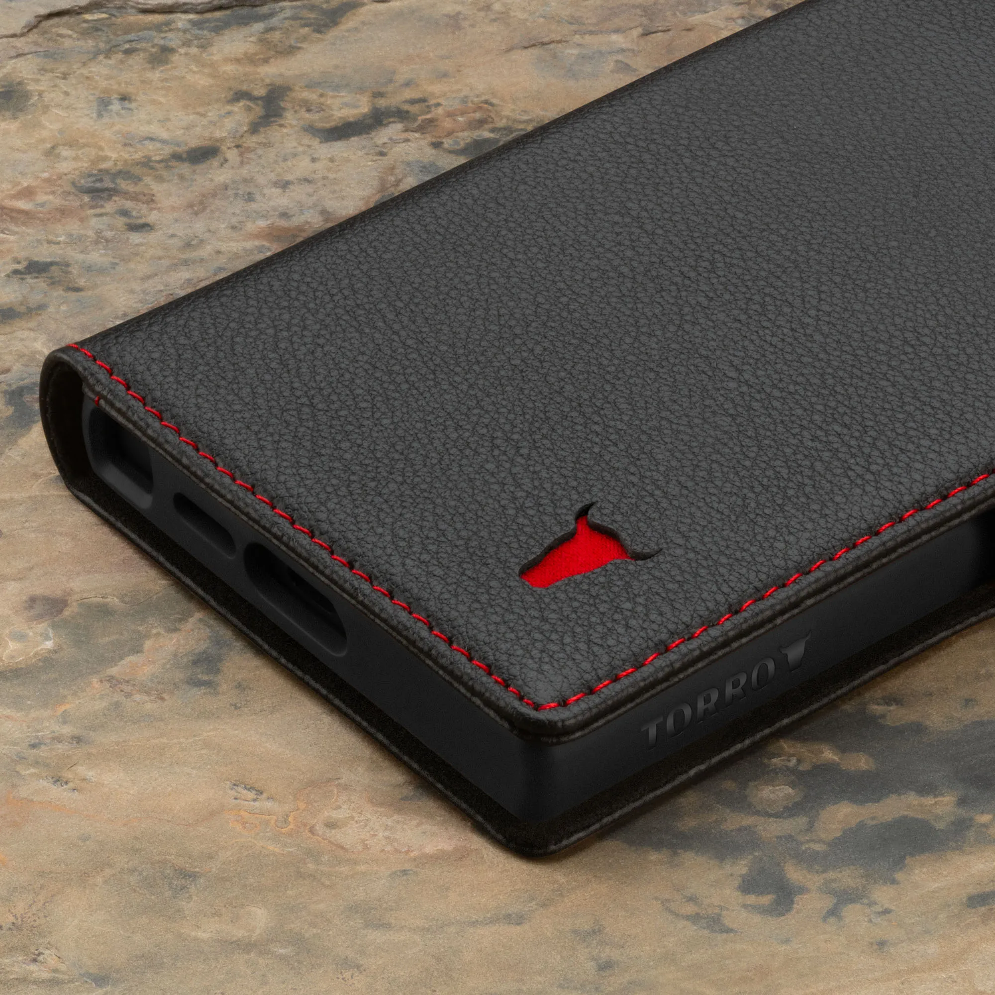 Galaxy S24 Ultra Leather Case (with Stand Function)