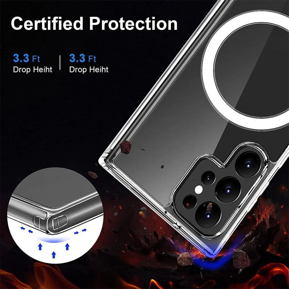 Galaxy S24 Ultra Magsafe Magnetic Wireless Charging Case