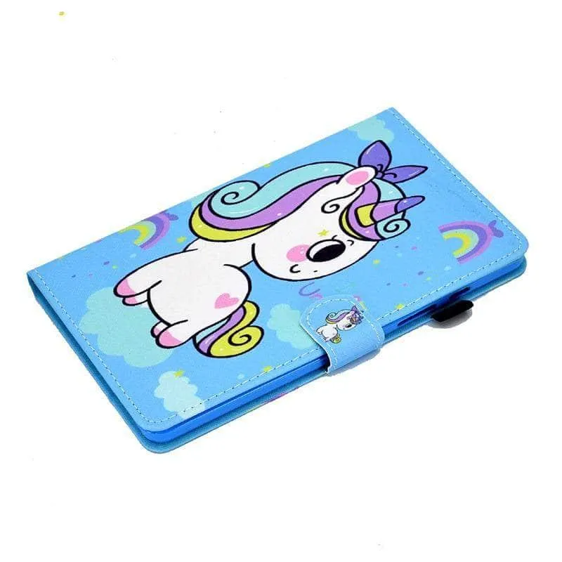 Galaxy Tab A7 Lite T220 T225 Cartoon Leather Stand
